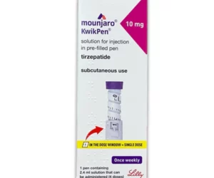 Mounjaro (Tirzepatide) 10 mg/0.6ml Kwikpen 1 Pen Injection