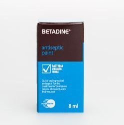 BETADINE ANTISEPTIC PAINT  ANTISEPTIC SOLUTION 8ML