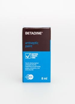 BETADINE ANTISEPTIC PAINT  ANTISEPTIC SOLUTION 8ML