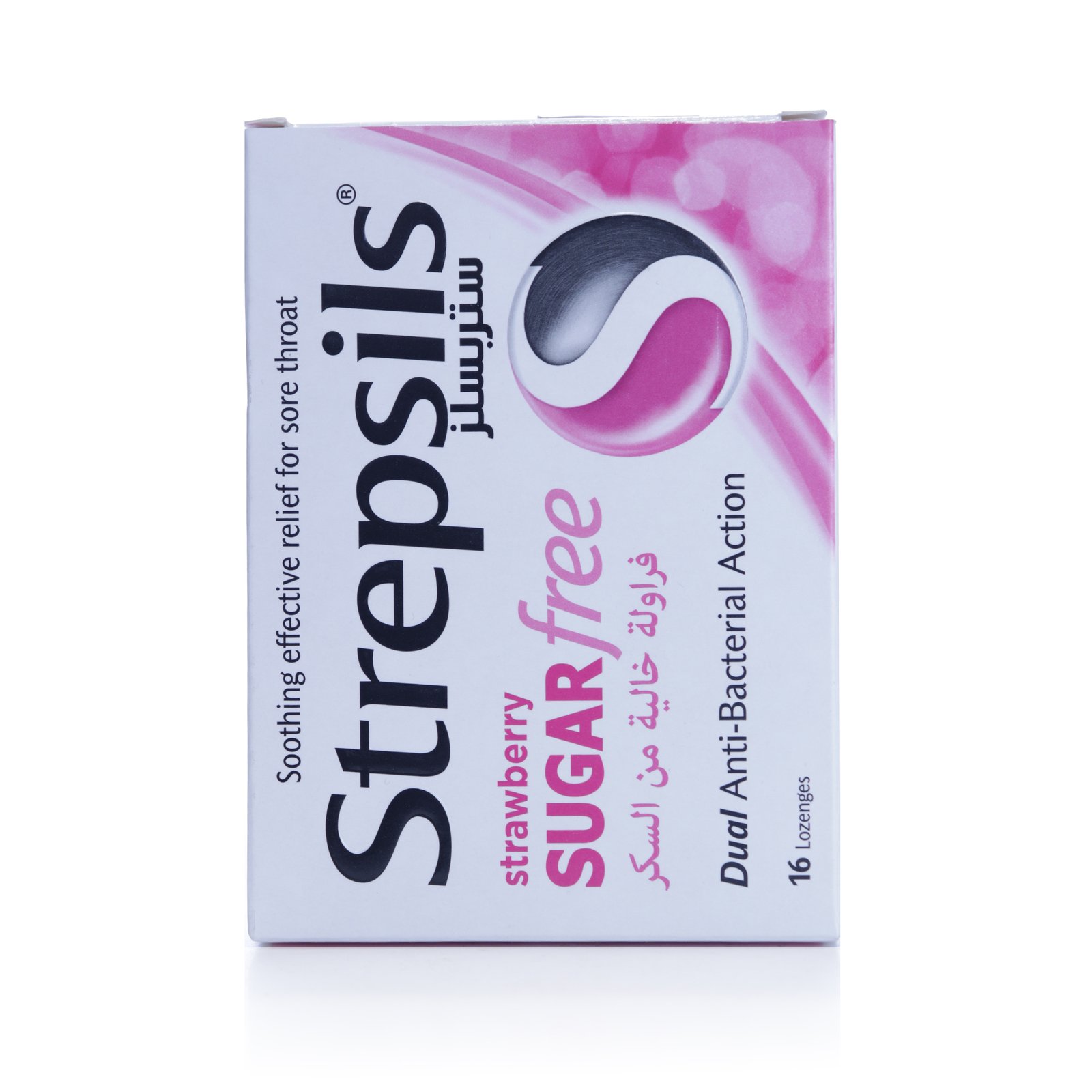 STREPSILS STRAWBERRY SF LOZ 16'S