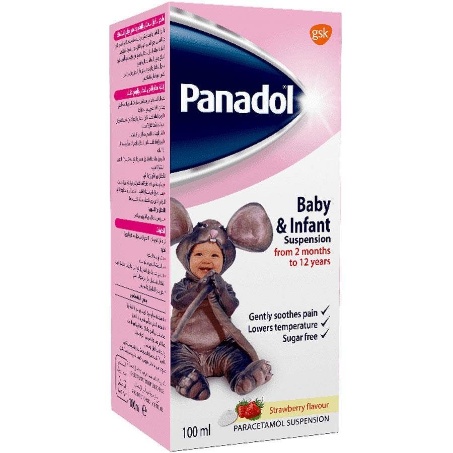PANADOL BABY & INFANT SUSPENSION (100ML, BOTTLE) ORAL