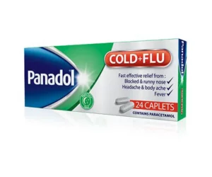 PANADOL COLD & FLU GREEN NIGHT RELIEF  CAPLETS (24'S,  BLISTER PACK) ORAL