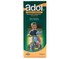 ADOL 250MG/5ML SUSPENSION 100ML