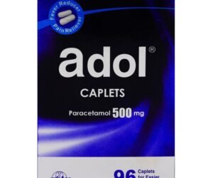 ADOL 500MG CAPLETS (96'S,  BLISTER PACK)