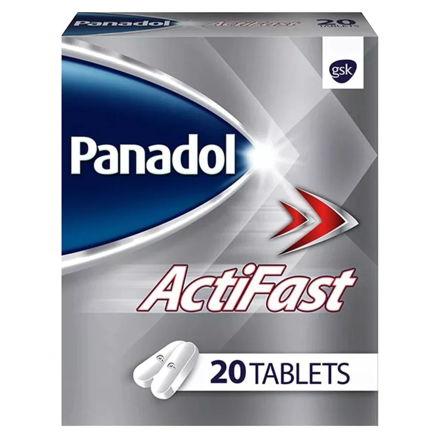 PANADOL ACTIFAST  FILM COATED TABLETS (20'S,  BLISTER PACK) ORAL