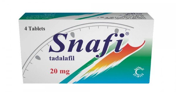 SNAFI 20MG(TADALAFIL )   FILM COATED TABLETS (4'S,  BLISTER PACK) ORAL