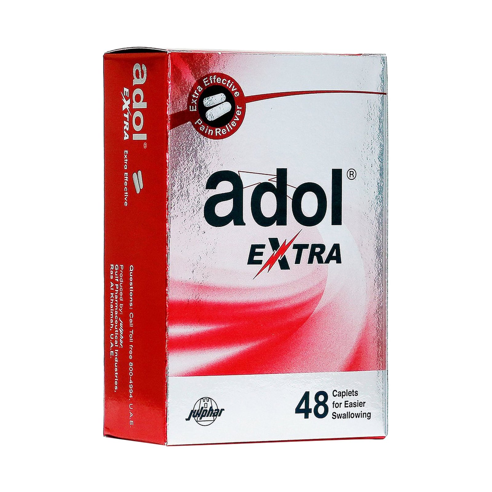 ADOL EXTRA CAPLETS (48'S, BOX)