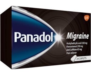 PANADOL MIGRAINE  FILM COATED TABLETS (24'S, HDPE BOTTLE) ORAL