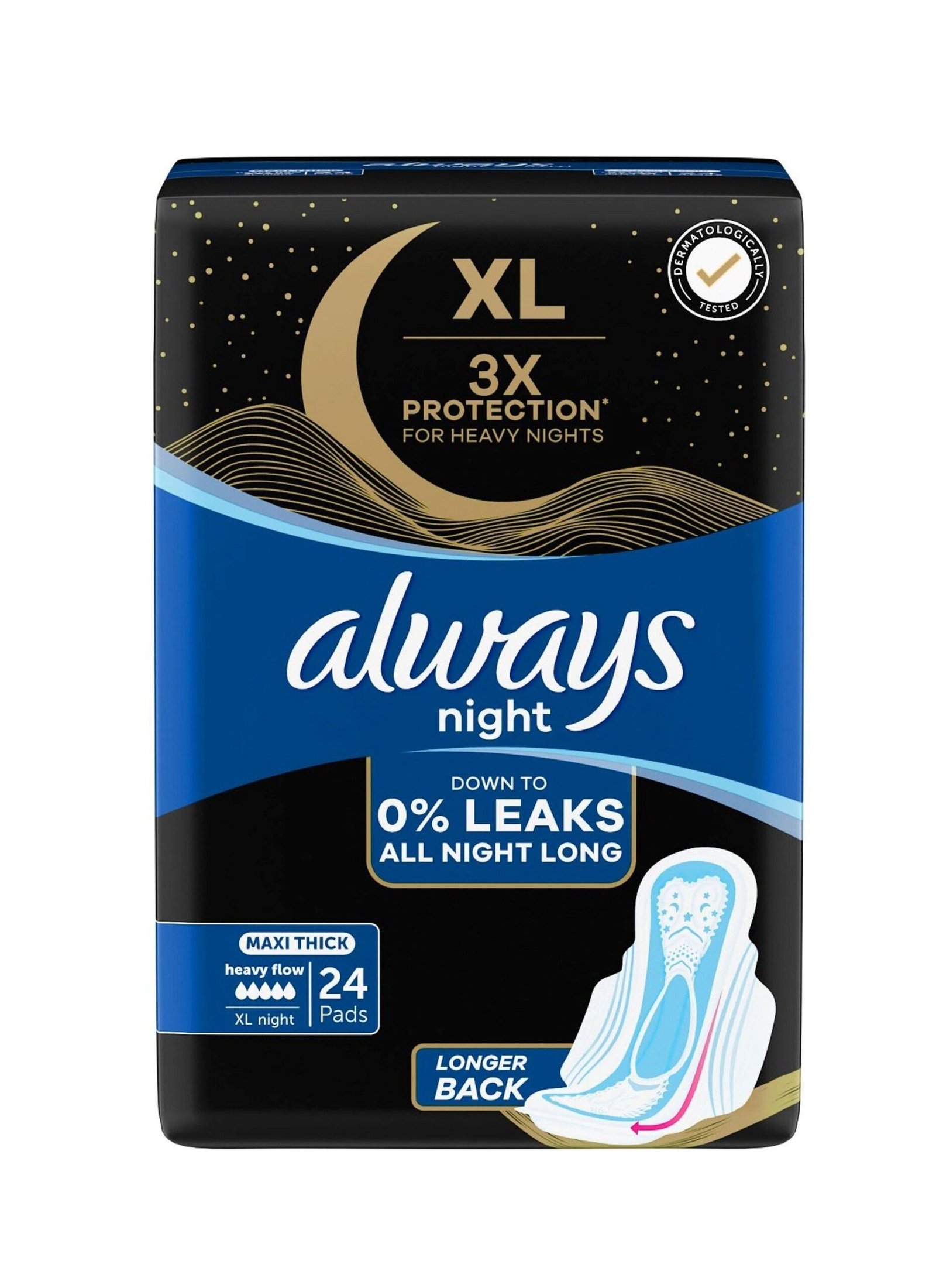 ALWAYS COTTON THICK NIGHT 8'S