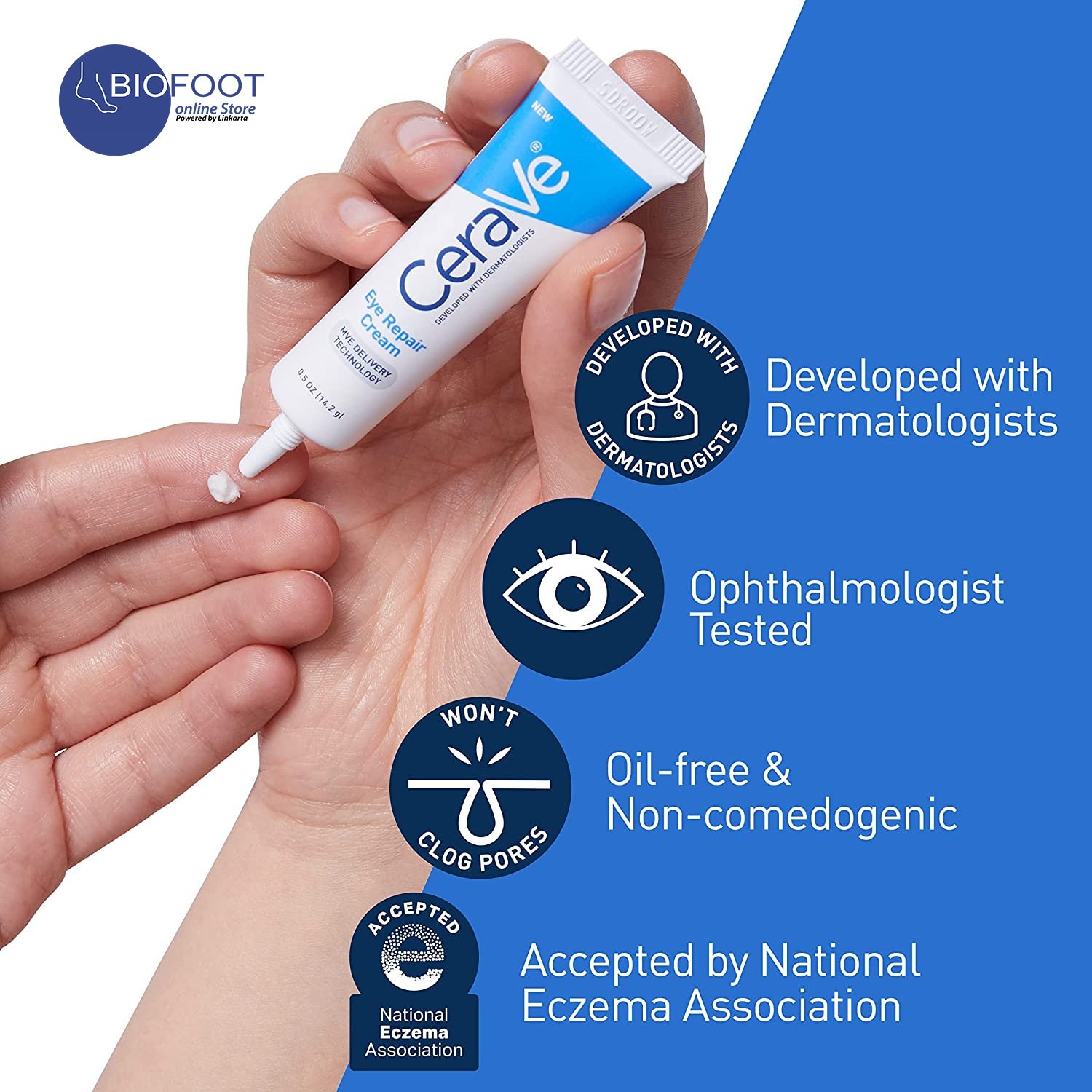 CERAVE EYE REPAIR CREAM 14.2G