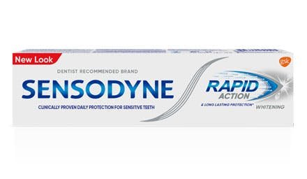SENSODYNE RAPID ACTION WHITENING T/P 75 ML