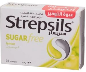 STREPSILS LEMON SF LOZ 36'S