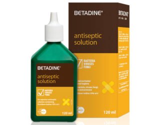 BETADINE ANTISEPTIC SOLUTION ANTISEPTIC SOLUTION 120ML, BOTTLE