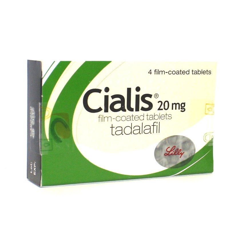 CIALIS (TADALAFIL : 20 MG)  TABLETS (4'S,  BLISTER PACK)