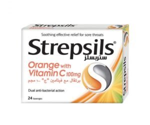 STREPSILS ORANGE & VIT C LOZ 24'S