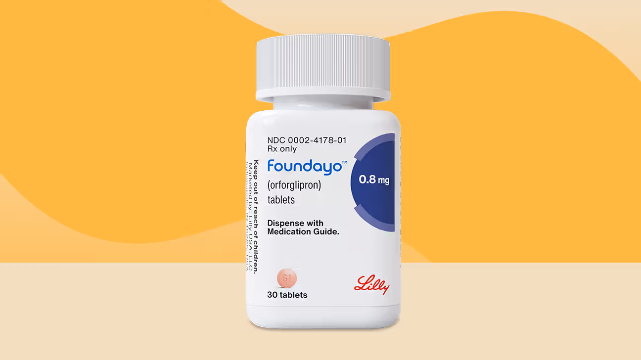 foundayo 0.8mg (orforglipron 0.8mg) tablets (prescription only) weight loss drug
